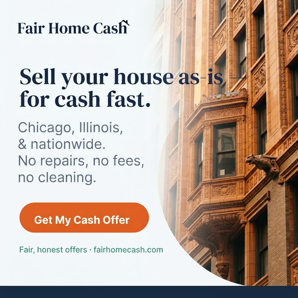 Sell your house as-is for cash